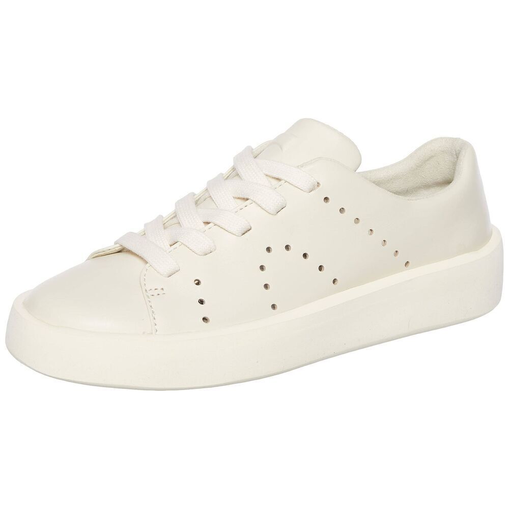 CAMPER COURB LIGHT BEIGE LEATHER FASHION LIGHTWEIGHT SNEAKERS SHOES MENS 12 NEW